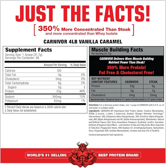 MuscleMeds Carnivor Beef Protein