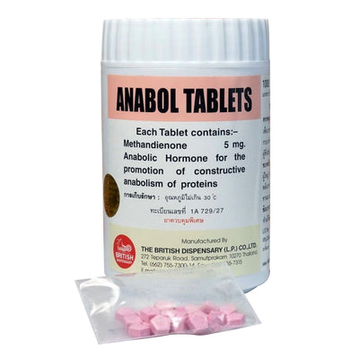 Anabol 5mg - 1000 Tablets