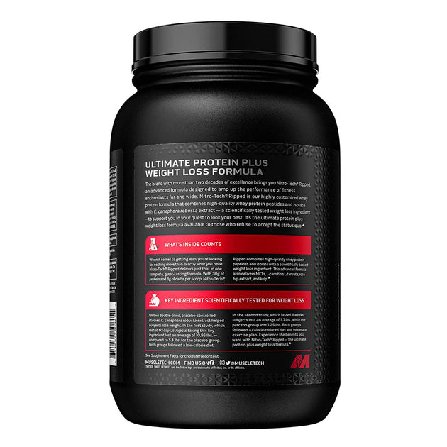 Nitrotech Ripped - 2lbs – monsternutrition.pk